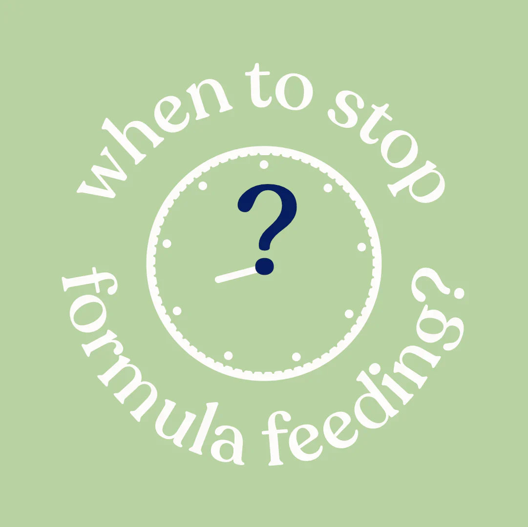 When to stop formula feeding