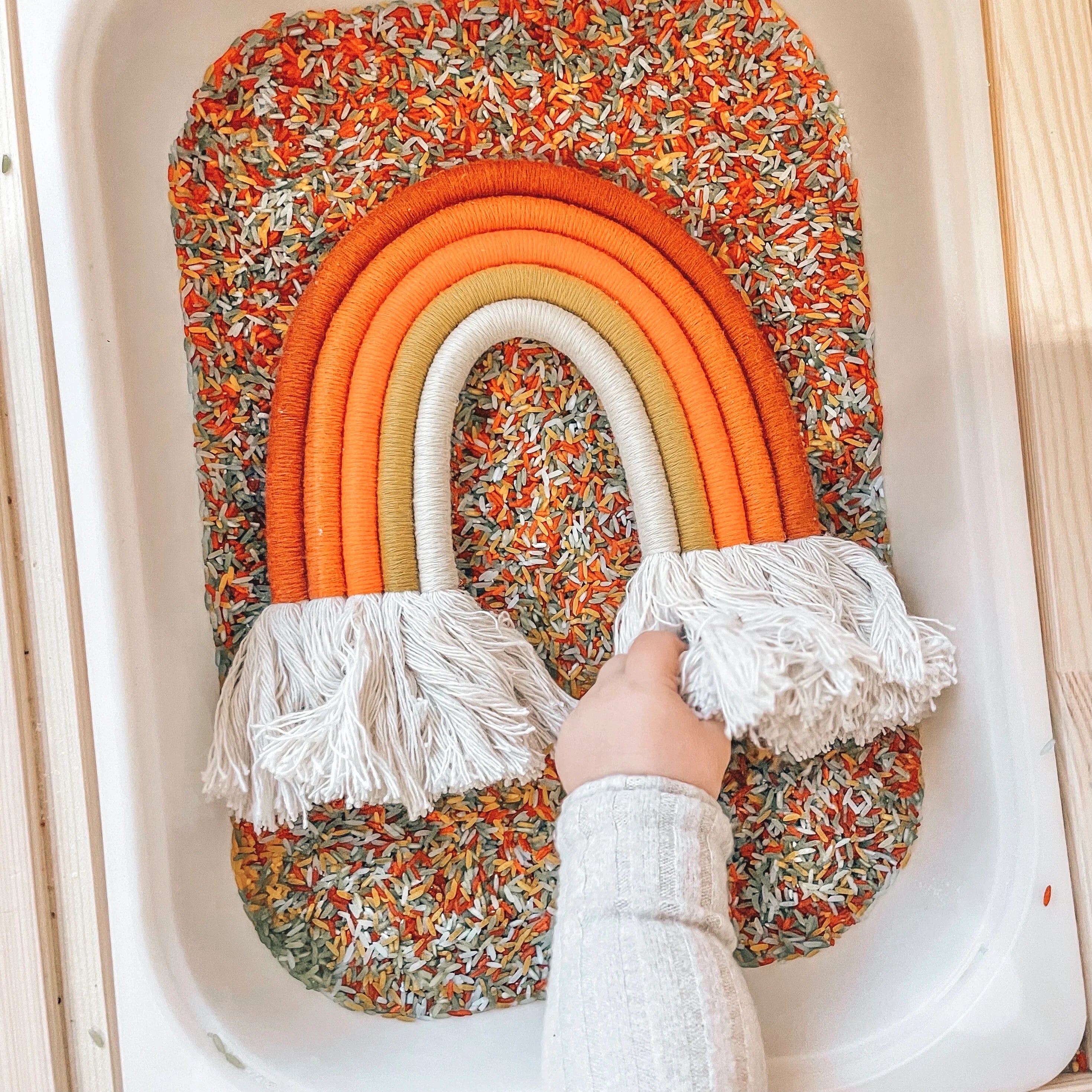 Sensory activities, for babies under 12 months, using household items