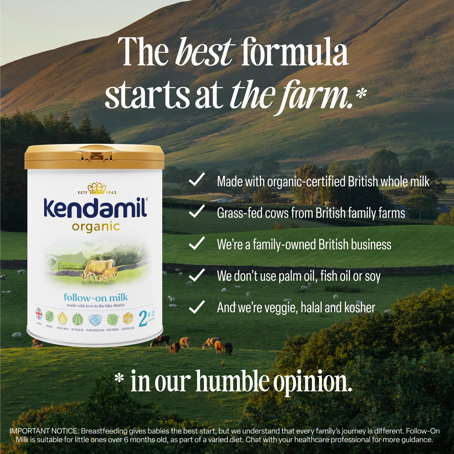 Benefits of Organic Follow On Milk